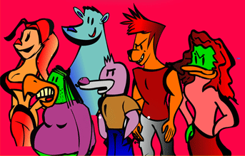 soap city prime time cartoon series cast